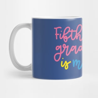 Fifth Grade is Magical Cute Funny Kids Back to School Unicorn Mug